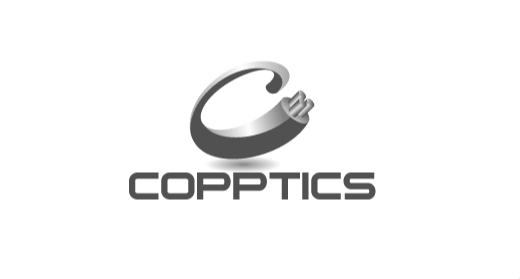 Copptics logo design