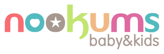Nookums baby logo design