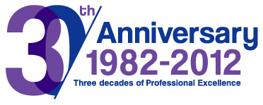 30th Anniversary Logo Design Seal
