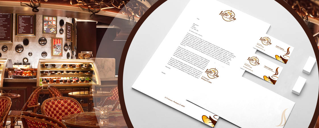 stationery design service for Latte Da
