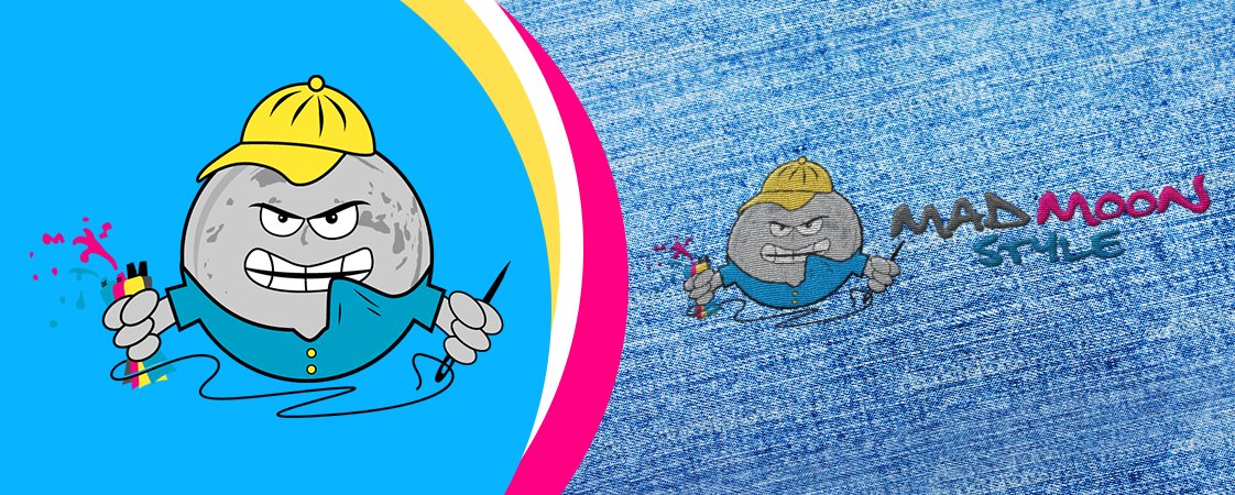 custom logo design for Mad Moon Style